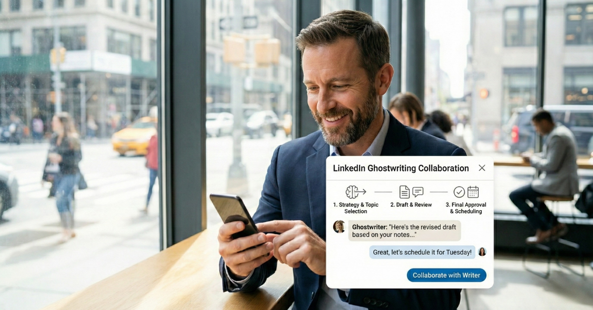 How LinkedIn Ghostwriting Works